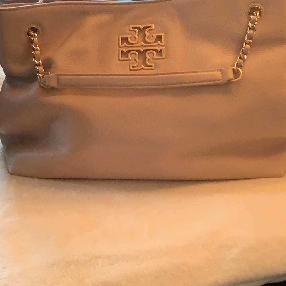 Leather satchel pink bag